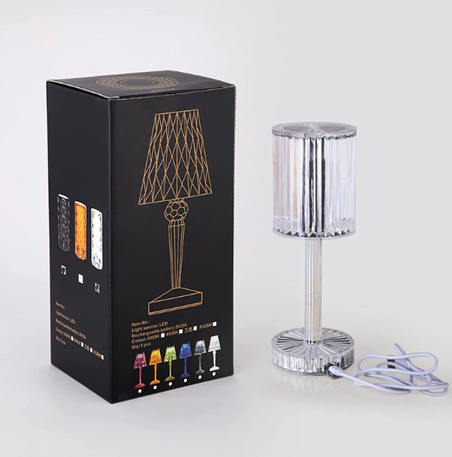 Crystal Table Lamp